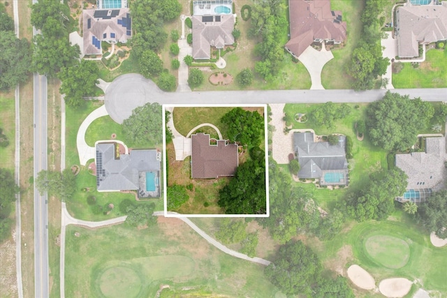 381 E Joplin Ct, Hernando, FL 34442 - aerial overview of property's location featuring property boundaries highlighted and nearby suburban area