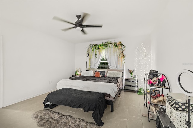 24 Beacon Mill Ln, Palm Coast, FL 32137 - bedroom featuring ceiling fan