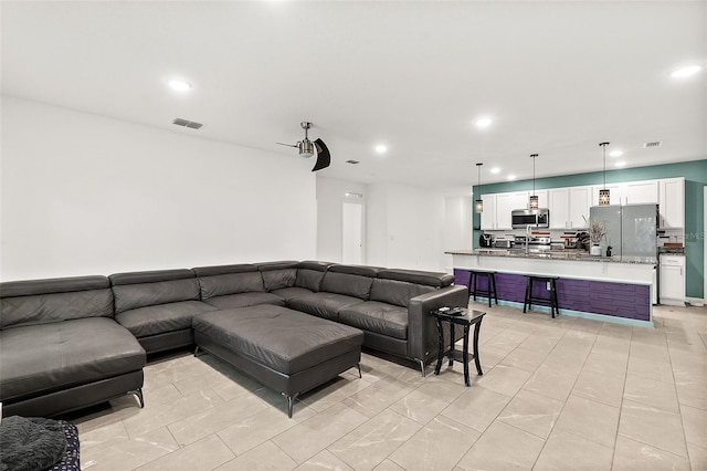 24 Beacon Mill Ln, Palm Coast, FL 32137 - living room with recessed lighting