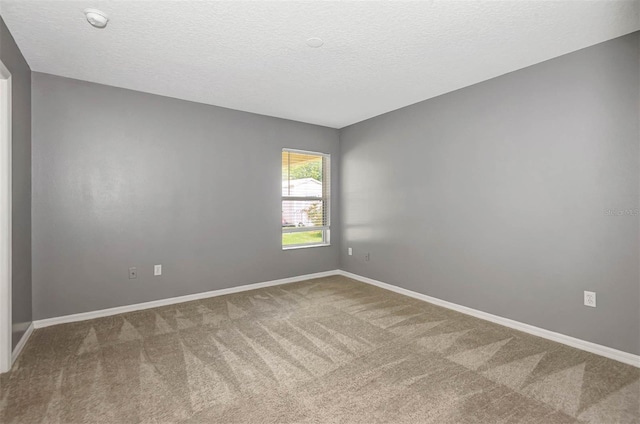 88 Pritchard Dr, Palm Coast, FL 32164 - empty room featuring carpet floors, a textured ceiling, and a smoke detector