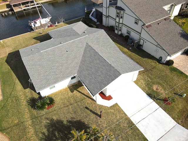 19 Cedarfield Ct, Palm Coast, FL 32137 - view from above of property featuring a nearby body of water