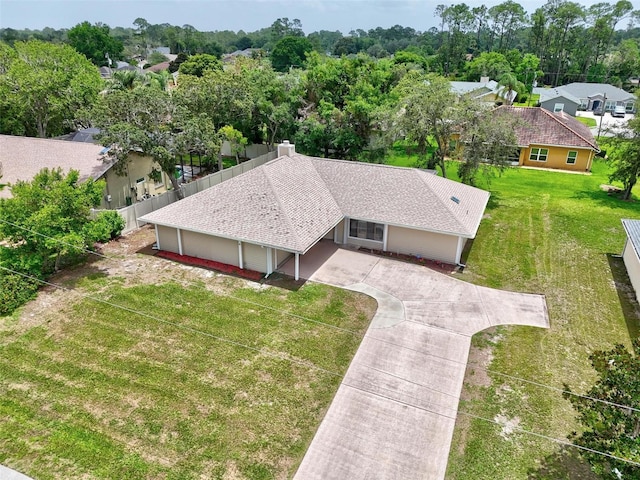 179 Frankford Ln, Palm Coast, FL 32137 - aerial perspective of suburban area