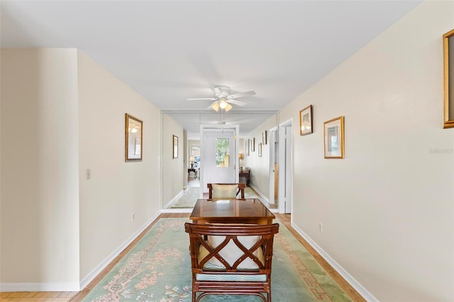 179 Frankford Ln, Palm Coast, FL 32137 - hallway featuring baseboards
