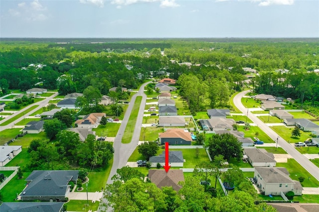 4 Seathorn Path, Palm Coast, FL 32164 - aerial view of residential area featuring a forest