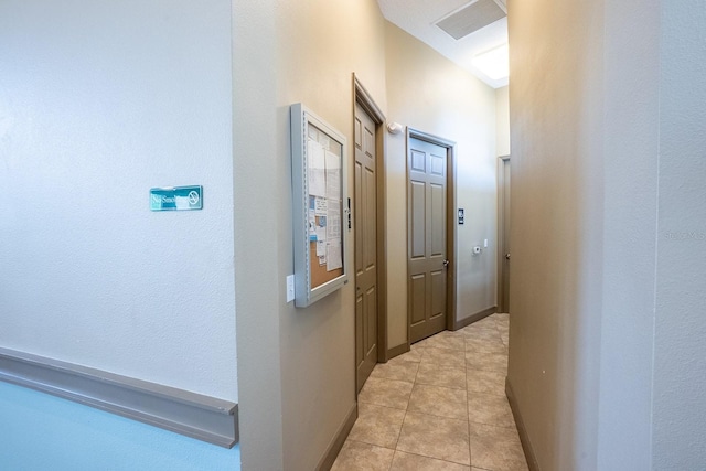 1400 Canopy Walk Ln Unit 1413, Palm Coast, FL 32137 - hall with light tile patterned floors