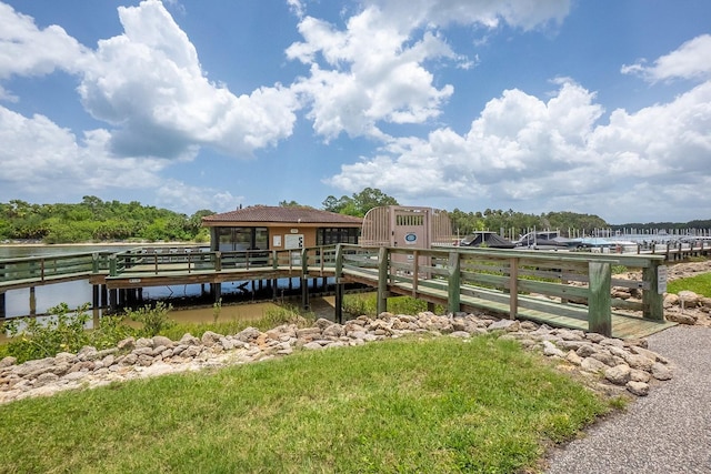 1400 Canopy Walk Ln Unit 1413, Palm Coast, FL 32137 - view of dock