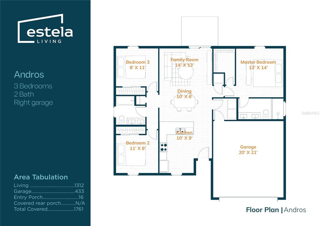 41 Whittingham Ln, Palm Coast, FL 32164 - view of room layout