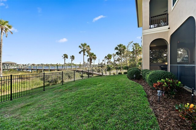 207 S Riverwalk Dr, Palm Coast, FL 32137 - view of fenced backyard