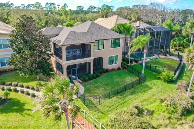 207 S Riverwalk Dr, Palm Coast, FL 32137 - aerial view of property and surrounding area