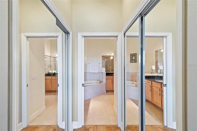 200 Riverfront Dr Unit D302, Palm Coast, FL 32137 - hall with light tile patterned flooring