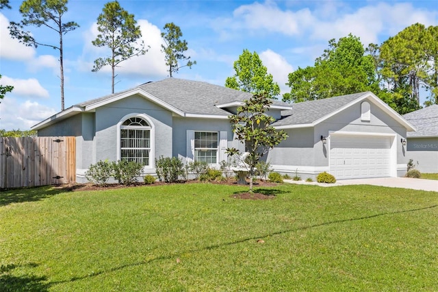 9 Port Royal Dr, Palm Coast, FL 32164 - single story home with an attached garage, driveway, stucco siding, and roof with shingles