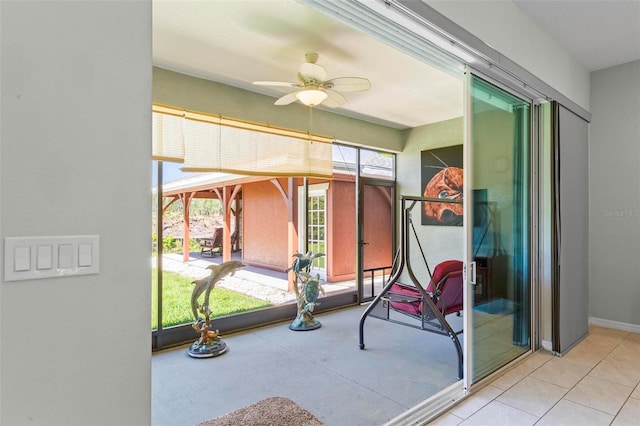 9 Port Royal Dr, Palm Coast, FL 32164 - view of unfurnished sunroom