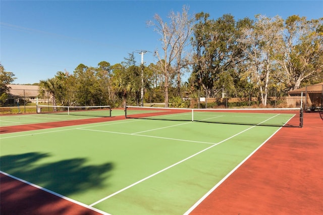 7 Sherbury Ct Unit 7, Palm Coast, FL 32137 - view of tennis court with community basketball court