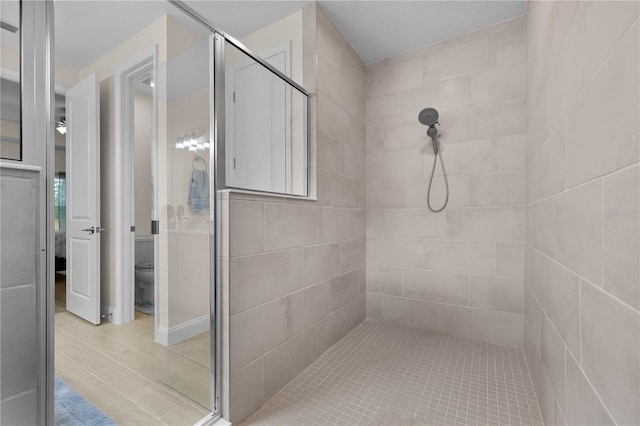 2137 Raglan Cir, Ormond Beach, FL 32174 - ensuite bathroom with a stall shower and toilet