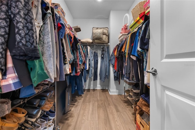 2137 Raglan Cir, Ormond Beach, FL 32174 - spacious closet with wood finished floors