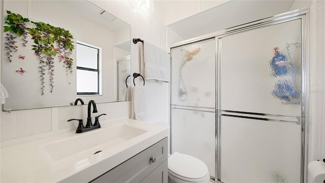 29 Firtree Ln, Palm Coast, FL 32137 - full bathroom with vanity and a stall shower