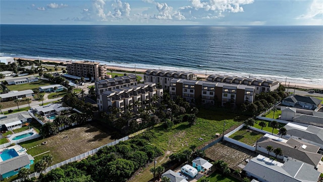 2360 Ocean Shore Blvd Unit 2, Ormond Beach, FL 32176 - aerial overview of property's location featuring waterfront with a beach