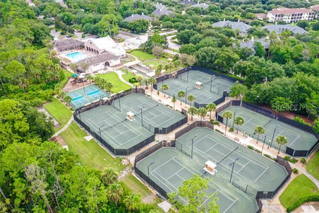 4 Midden Ln, Palm Coast, FL 32137 - drone / aerial view of a pool