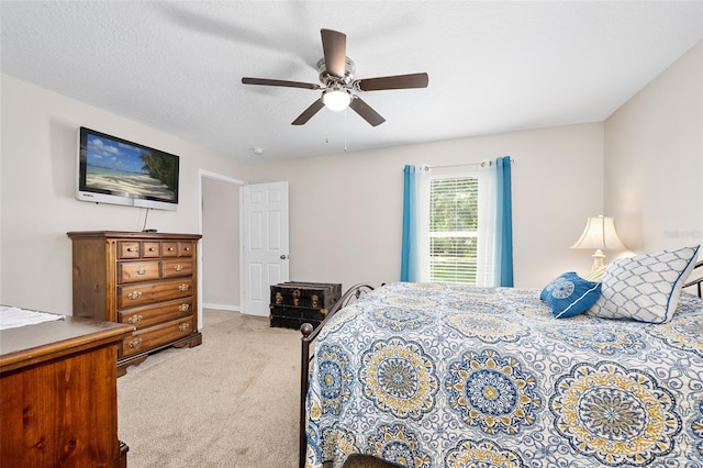 22 Post Tree Ln, Palm Coast, FL 32164 - bedroom with carpet and ceiling fan