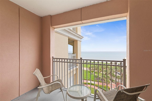 200 Ocean Crest Dr Unit 913, Palm Coast, FL 32137 - balcony with a water view