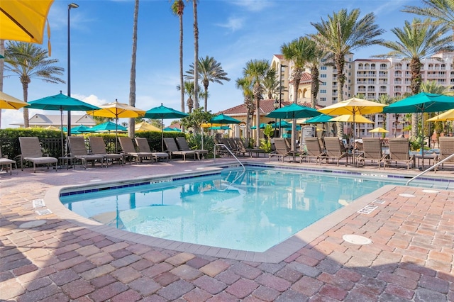 200 Ocean Crest Dr Unit 913, Palm Coast, FL 32137 - community pool with a patio area