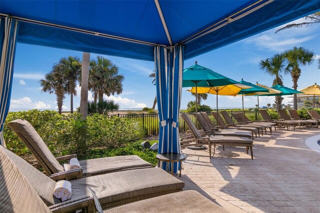 200 Ocean Crest Dr Unit 913, Palm Coast, FL 32137 - view of patio