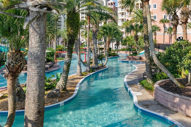 200 Ocean Crest Dr Unit 913, Palm Coast, FL 32137 - community pool with a water slide