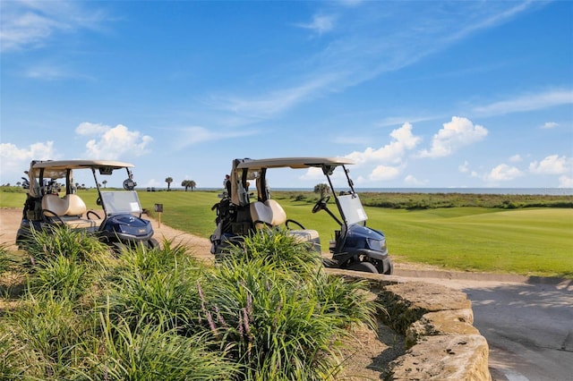 200 Ocean Crest Dr Unit 913, Palm Coast, FL 32137 - view of grassy yard featuring view of golf course