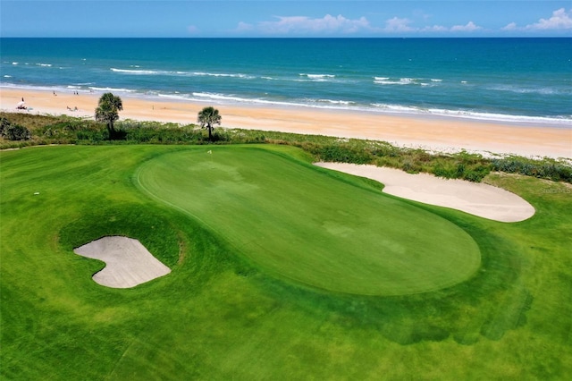 200 Ocean Crest Dr Unit 913, Palm Coast, FL 32137 - surrounding community with view of water and beach