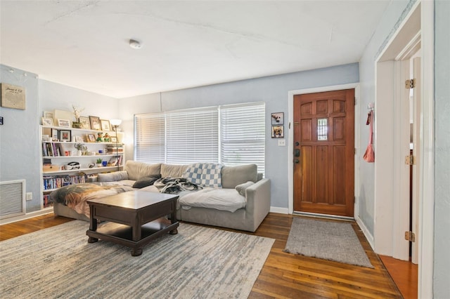 418 NW 27th Ter, Gainesville, FL 32607 - living area featuring wood finished floors