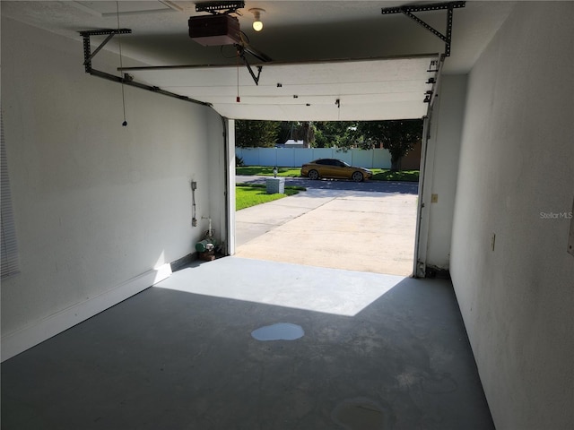 1810 Western Rd, South Daytona, FL 32119 - garage featuring a garage door opener