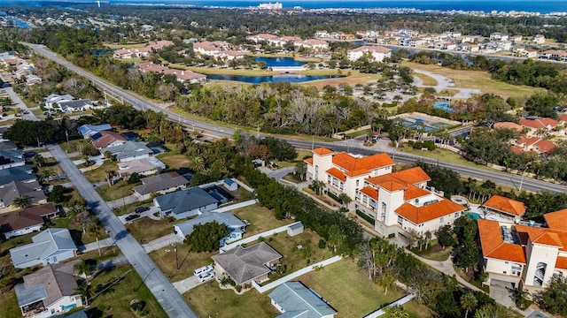 100 Bella Harbor Ct Unit 103, Palm Coast, FL 32137 - aerial view of property's location with nearby suburban area and a nearby body of water