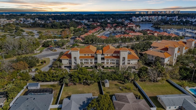 100 Bella Harbor Ct Unit 103, Palm Coast, FL 32137 - bird's eye view of a large body of water