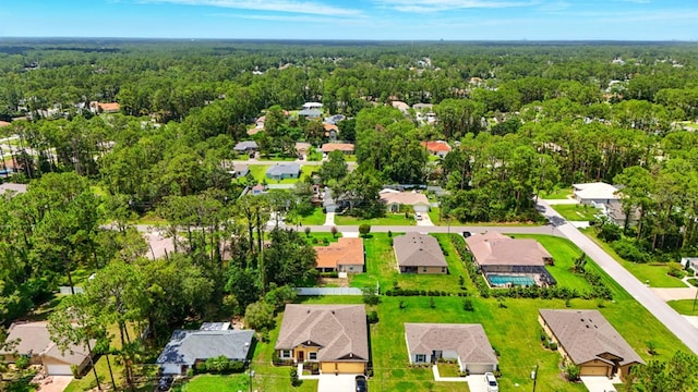 29 Rylin Ln, Palm Coast, FL 32164 - aerial view of residential area featuring a forest