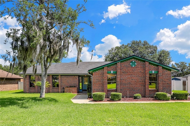2396 Stonebridge Dr, Orange Park, FL 32065 - ranch-style home with brick siding