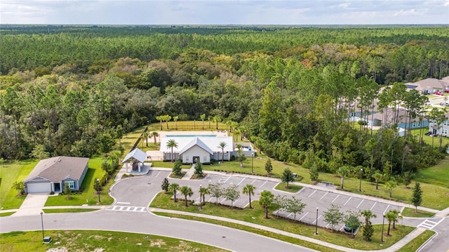 51 Oakleaf Way, Palm Coast, FL 32137 - drone / aerial view of a heavily wooded area