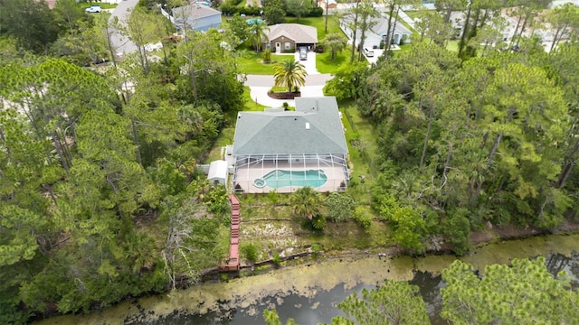 57 Prattwood Ln, Palm Coast, FL 32164 - aerial view of residential area featuring a large body of water