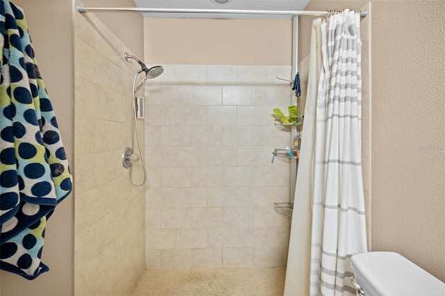 152 Fenimore Ln Unit A & B, Palm Coast, FL 32137 - full bath featuring a tile shower and toilet