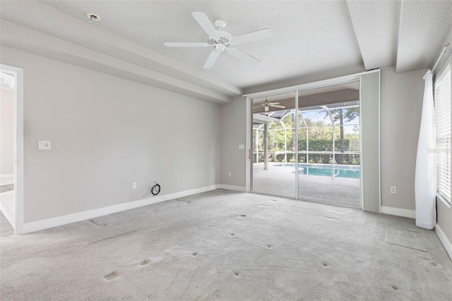 81 Brownstone Ln, Palm Coast, FL 32137 - carpeted spare room featuring a ceiling fan and baseboards