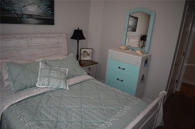 146 Via Madrid Dr, Ormond Beach, FL 32176 - bedroom with wood finished floors and baseboards