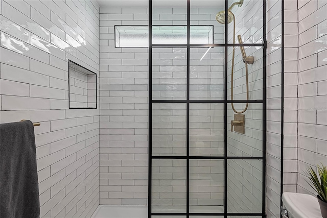 66 Randolph Dr, Palm Coast, FL 32164 - full bathroom featuring tiled shower and toilet