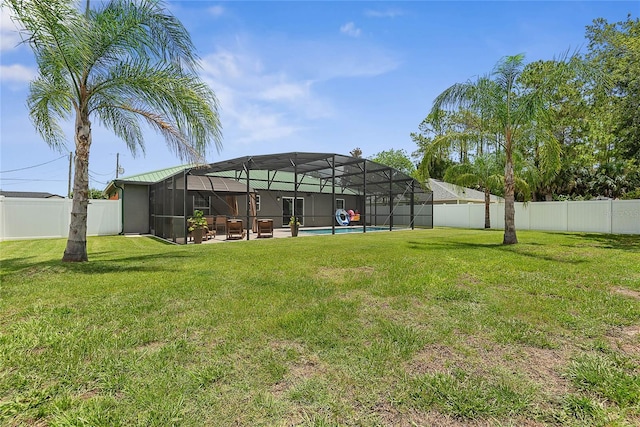 66 Randolph Dr, Palm Coast, FL 32164 - fenced backyard featuring a patio