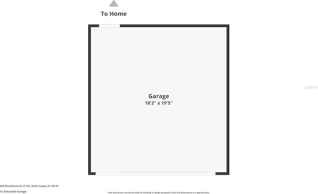 455 Riverfront Dr Unit A101, Palm Coast, FL 32137 - view of floor plan / room layout