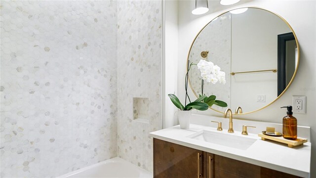 455 Riverfront Dr Unit A203, Palm Coast, FL 32137 - full bathroom with vanity and shower / bath combination