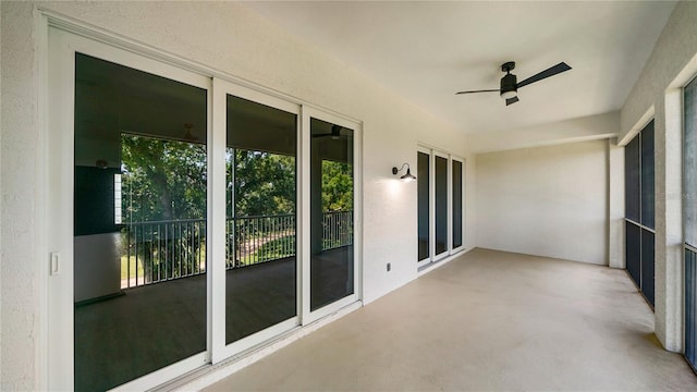 455 Riverfront Dr Unit A203, Palm Coast, FL 32137 - unfurnished sunroom with concrete floors