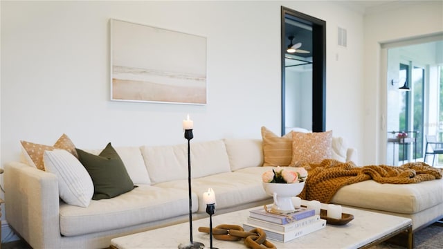 455 Riverfront Dr Unit A204, Palm Coast, FL 32137 - living room featuring healthy amount of natural light
