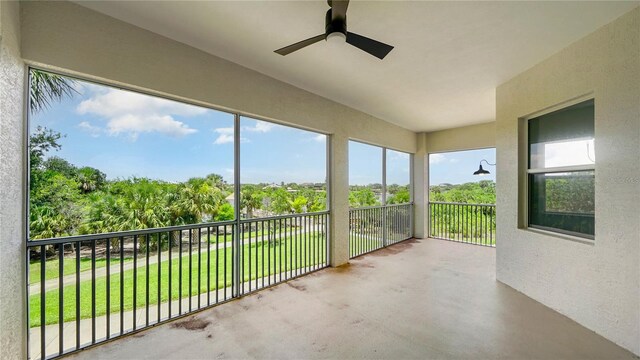 455 Riverfront Dr Unit A204, Palm Coast, FL 32137 - unfurnished sunroom with finished concrete floors