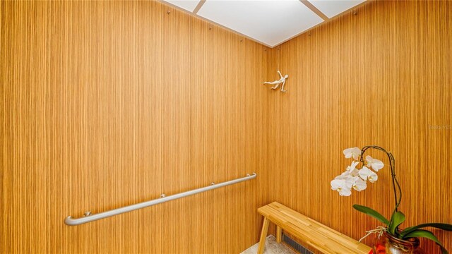 455 Riverfront Dr Unit A204, Palm Coast, FL 32137 - detailed view of a relaxing sauna and wood walls
