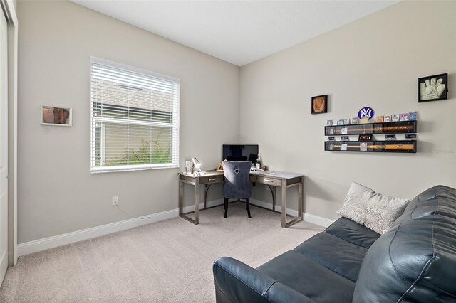 67 N Lakewalk Dr, Palm Coast, FL 32137 - office space with baseboards and carpet