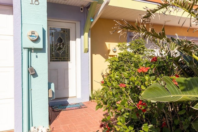 3000 Ocean Shore Blvd Unit 18, Ormond Beach, FL 32176 - entrance to property with stucco siding